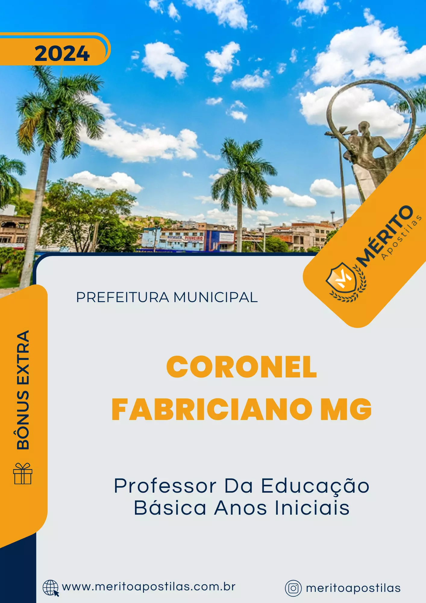 Apostila Professor Da Educação Básica Anos Iniciais Prefeitura de Coronel Fabriciano MG 2024