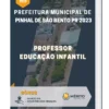 Apostila Professor Educação Infantil Prefeitura de Pinhal de São Bento PR 2023