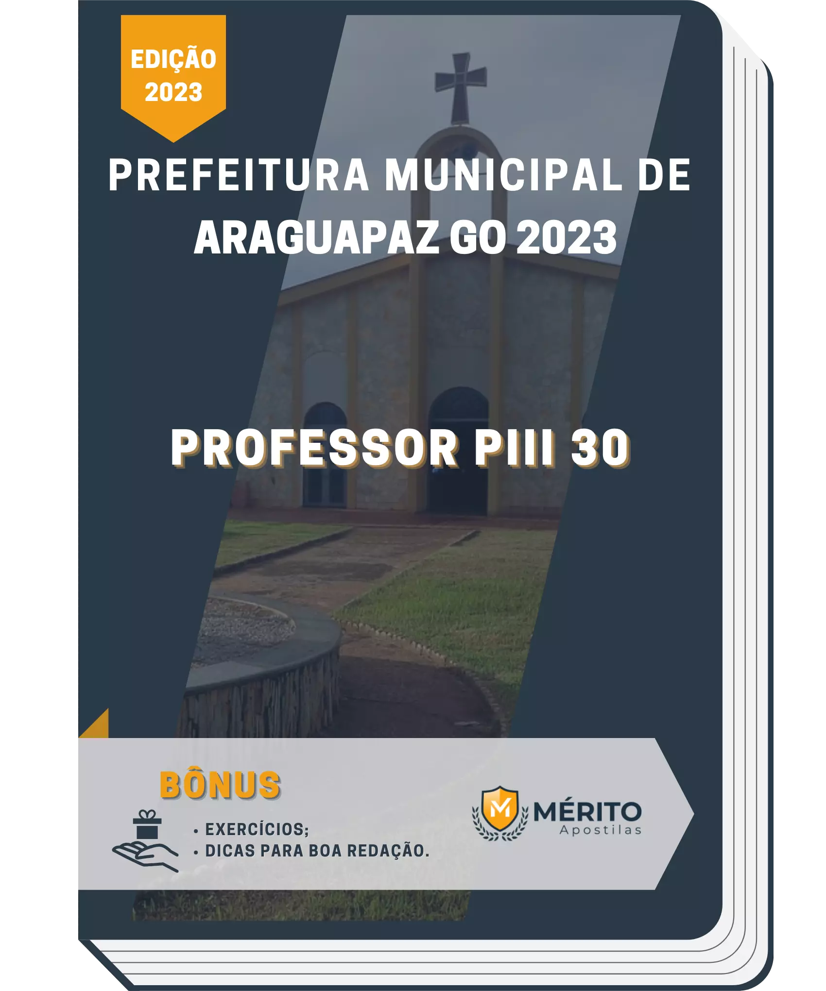 Apostila Professor PIII 30 Prefeitura de Araguapaz GO 2023