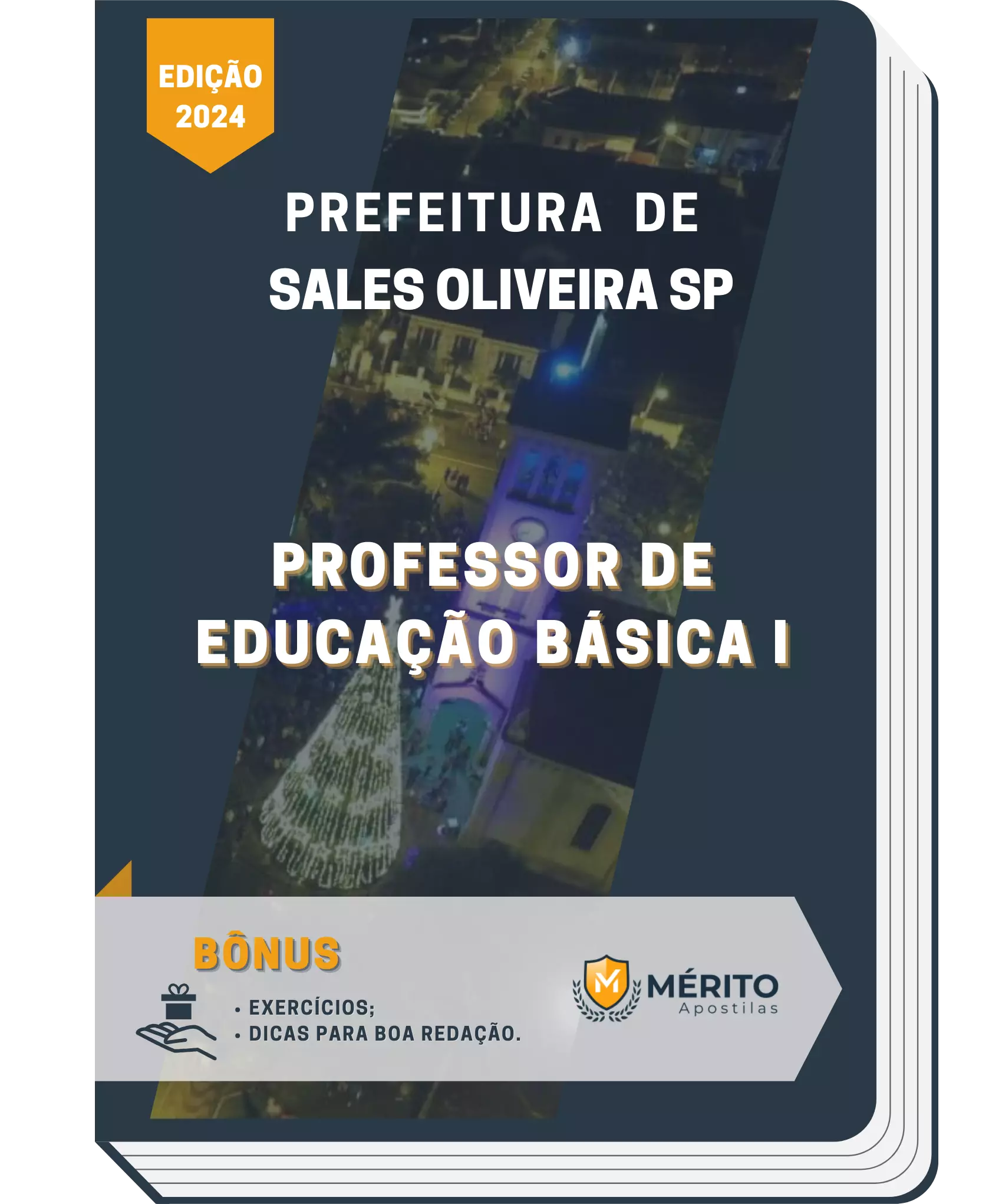 Apostila Professor De Educação Básica I Prefeitura de Sales Oliveira SP 2024