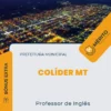 Apostila Professor de Inglês Prefeitura de Colíder MT 2024