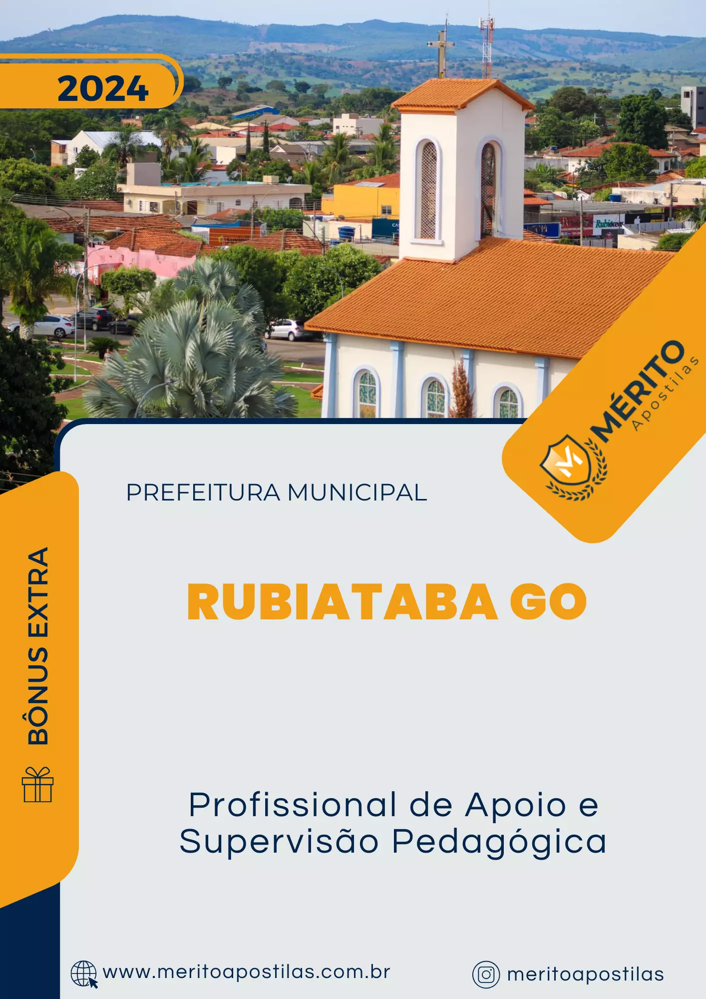 Apostila Profissional de Apoio e Supervisão Pedagógica Prefeitura de Rubiataba GO 2024