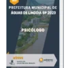 Apostila Psicólogo Prefeitura de Águas de Lindóia SP 2023