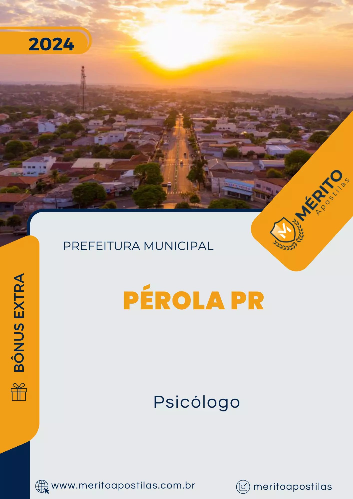 Apostila Psicólogo Prefeitura de Pérola PR 2024