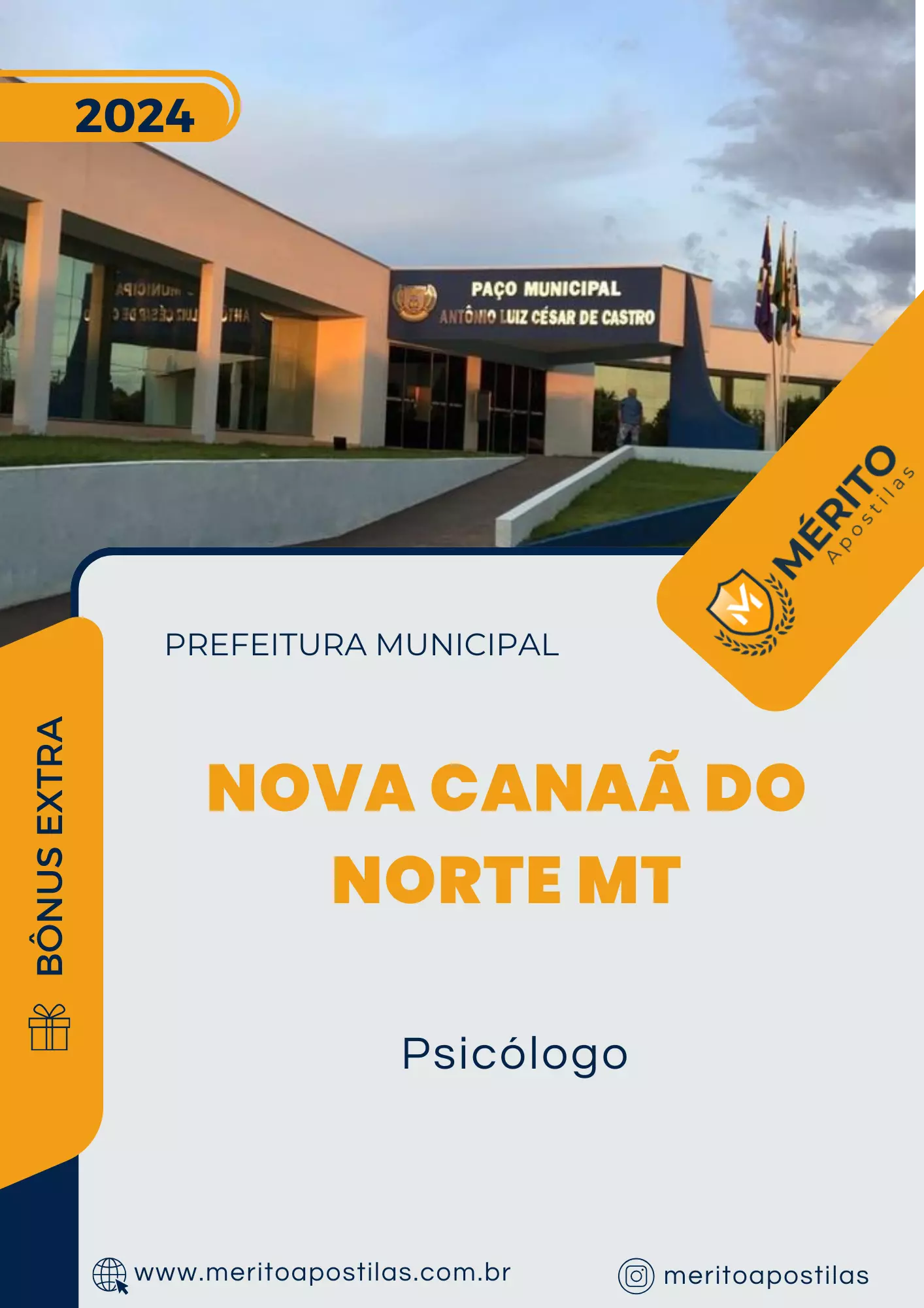 Apostila Psicólogo Prefeitura de Nova Canaã do Norte MT 2024