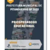 Apostila Psicopedagogo Educacional Prefeitura de Pitangueiras SP 2023