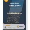 Apostila Recepcionista Concurso Quatis RJ 2023
