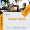 Apostila Recepcionista Protocolista de Câmara de Porto Feliz SP 2024