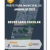 Apostila Secretário Escolar Prefeitura de Jandira SP 2023