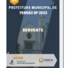 Apostila Servente Prefeitura de Fernão SP 2023