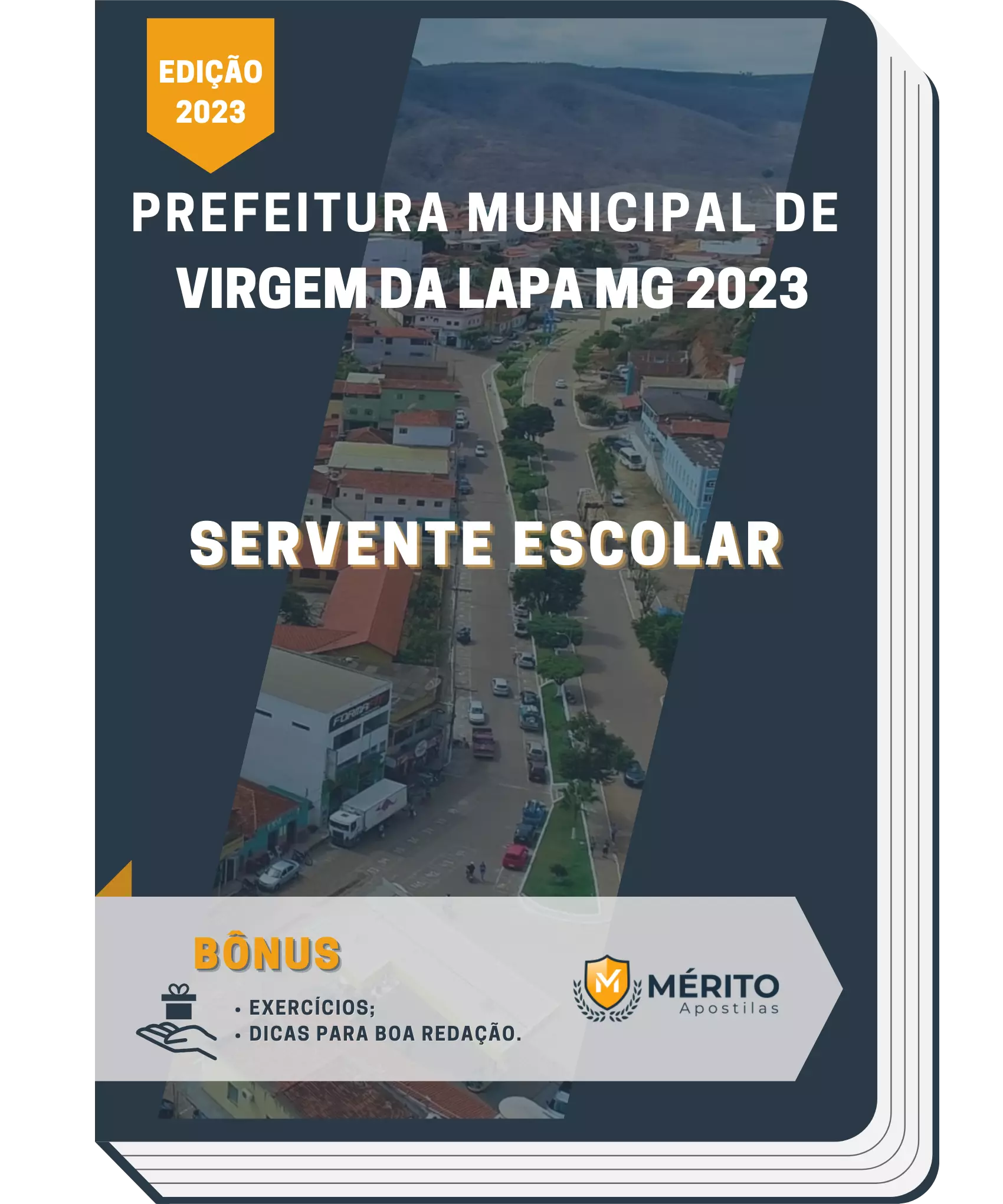 Apostila Servente Escolar Prefeitura de Virgem da Lapa MG 2023