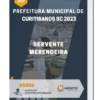 Apostila Servente Merendeira Prefeitura de Curitibanos SC 2023