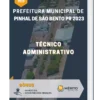 Apostila Técnico Administrativo Prefeitura de Pinhal de São Bento PR 2023