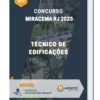Apostila Técnico de Edificações Concurso Miracema RJ 2023