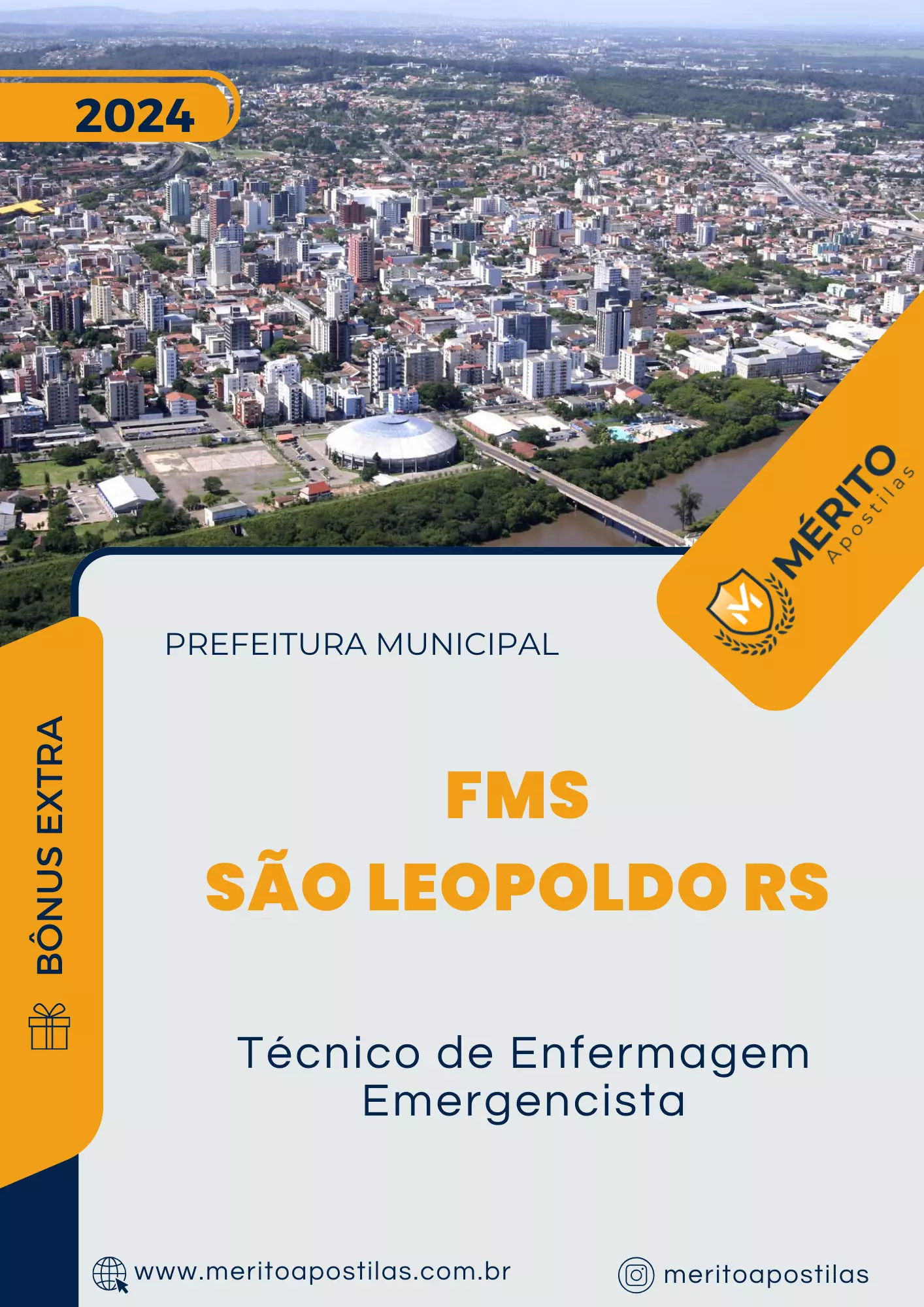 Apostila Técnico de Enfermagem Emergencista Prefeitura de FMS São Leopoldo RS 2024