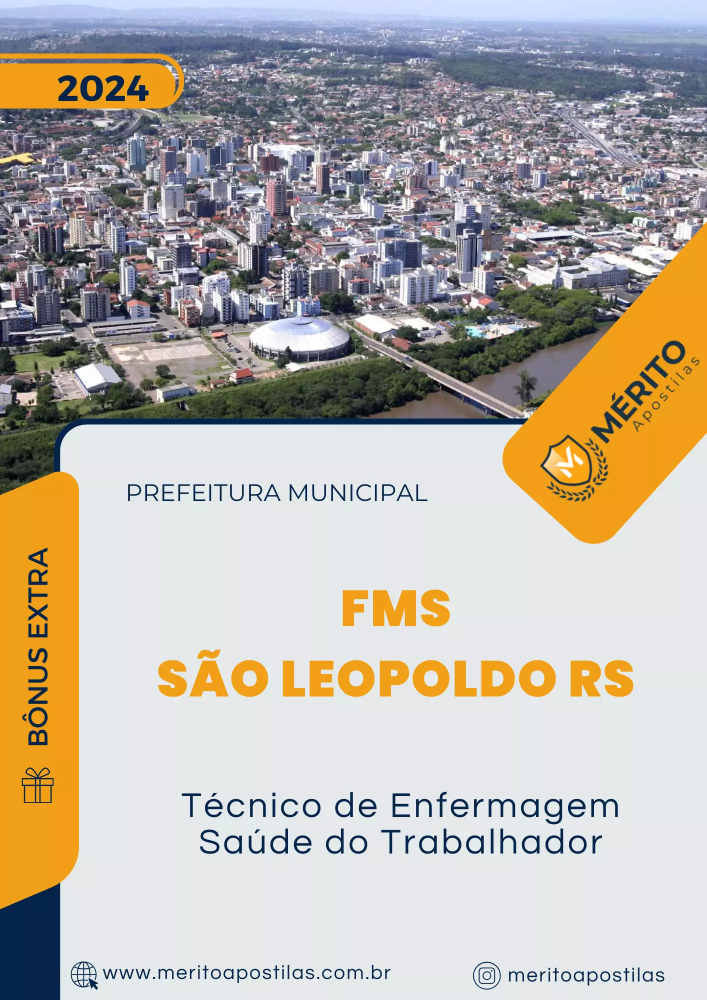 Apostila Técnico de Enfermagem Saúde do Trabalhador Prefeitura de FMS São Leopoldo RS 2024