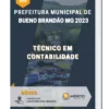 Apostila Técnico em Contabilidade Prefeitura de Bueno Brandão MG 2023