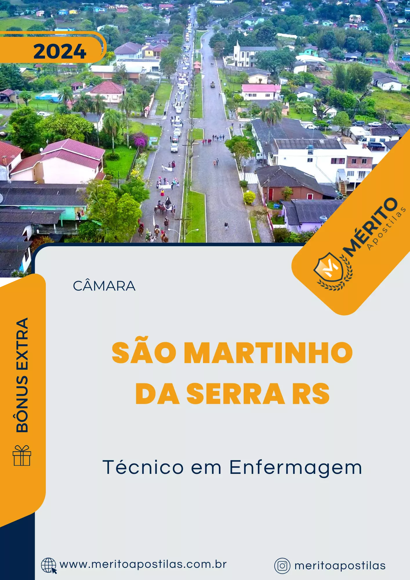 Apostila Técnico em Enfermagem Câmara de São Martinho da Serra RS 2024