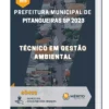 Apostila Técnico em Gestão Ambiental Prefeitura de Pitangueiras SP 2023