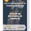 Apostila Técnico em Segurança do Trabalho Prefeitura de Pitangueiras SP 2023