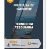 Apostila Técnico em Tesouraria Prefeitura de Caconde SP 2024