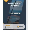 Apostila Telefonista Prefeitura de Caconde SP 2024