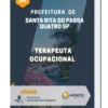 Apostila Terapeuta Ocupacional Prefeitura de Santa Rita do Passa Quatro SP 2024