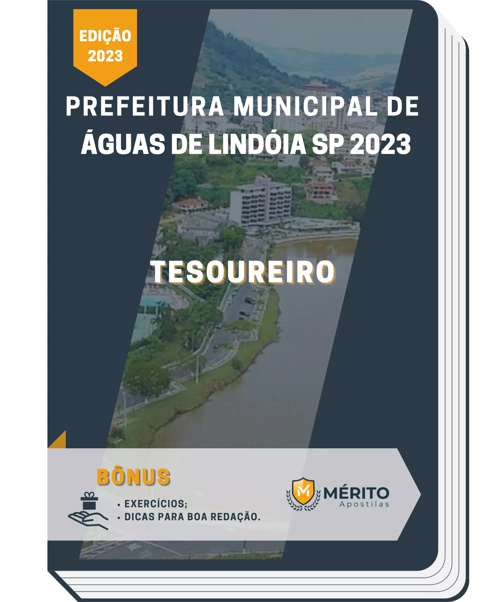 Apostila Tesoureiro Prefeitura de Águas de Lindóia SP 2023