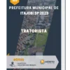 Apostila Tratorista Prefeitura de Itajobi SP 2023