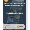 Apostila Varredor de Rua Prefeitura de Bueno Brandão MG 2023