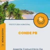Apostila Agente Comunitário De Saúde Prefeitura de Conde PB 2024
