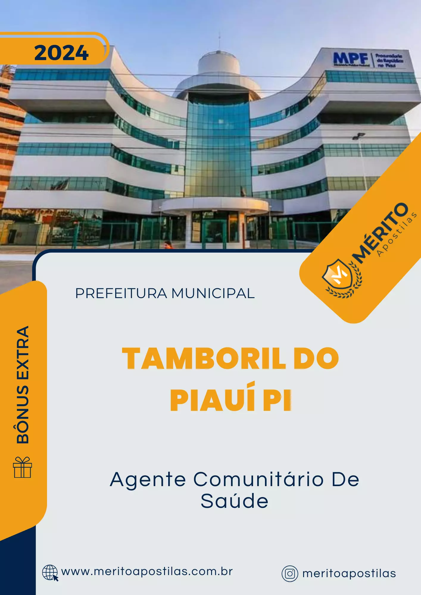 Apostila Agente Comunitário De Saúde Prefeitura de Tamboril do Piauí PI 2024