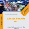 Apostila Agente Comunitário De Saúde Prefeitura Várzea Grande MT 2024
