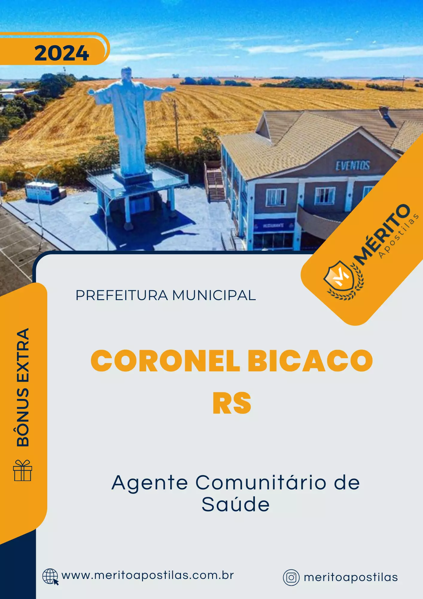 Apostila Agente Comunitário de Saúde Prefeitura de Coronel Bicaco RS 2024