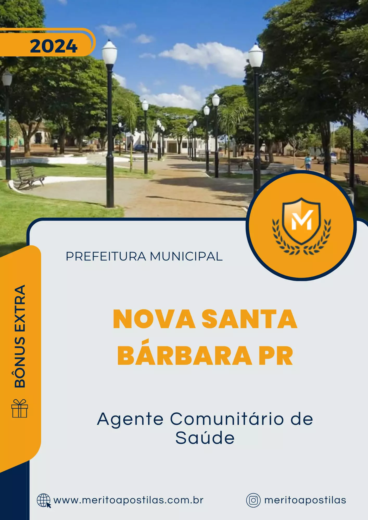 Apostila Agente Comunitário de Saúde Prefeitura Nova Santa Bárbara PR 2024