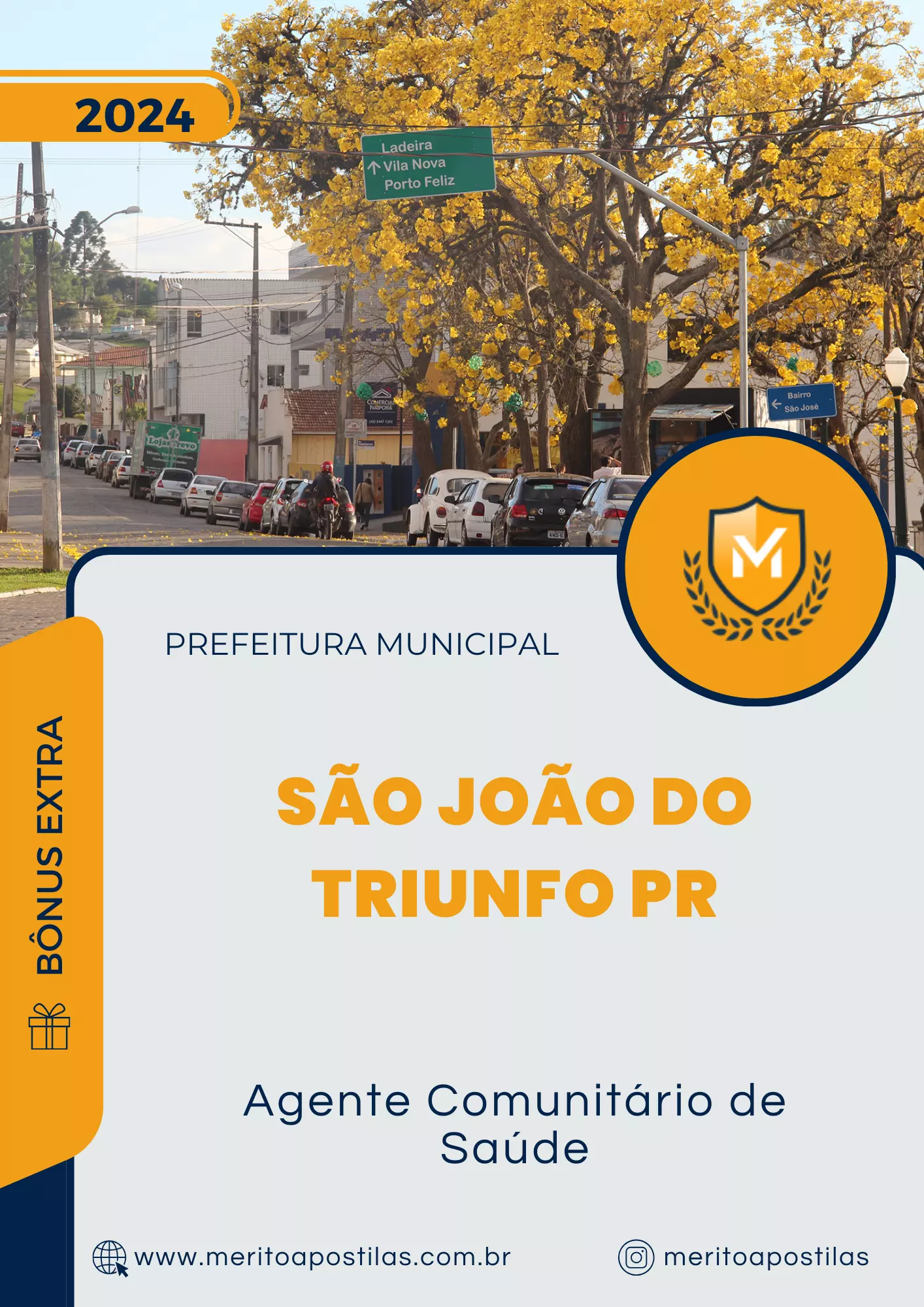 Apostila Agente Comunitário de Saúde Prefeitura de São João do Triunfo PR 2024