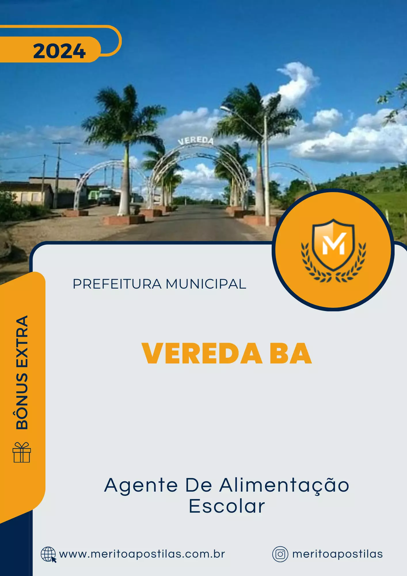 Apostila Agente De Alimentação Escolar Prefeitura de Vereda BA 2024