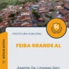 Apostila Agente De Limpeza Gari Prefeitura de Feira Grande AL 2024