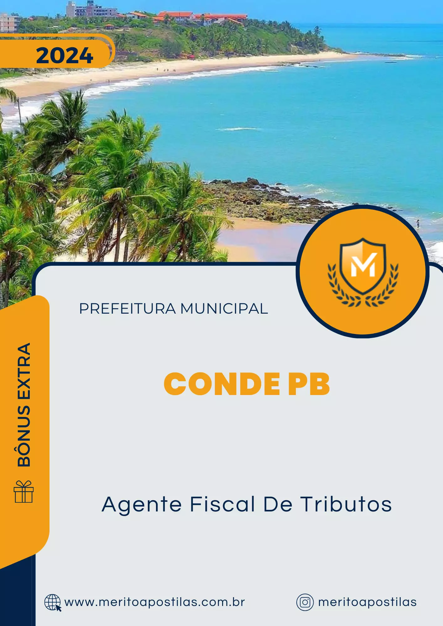 Apostila Agente Fiscal De Tributos Prefeitura de Conde PB 2024