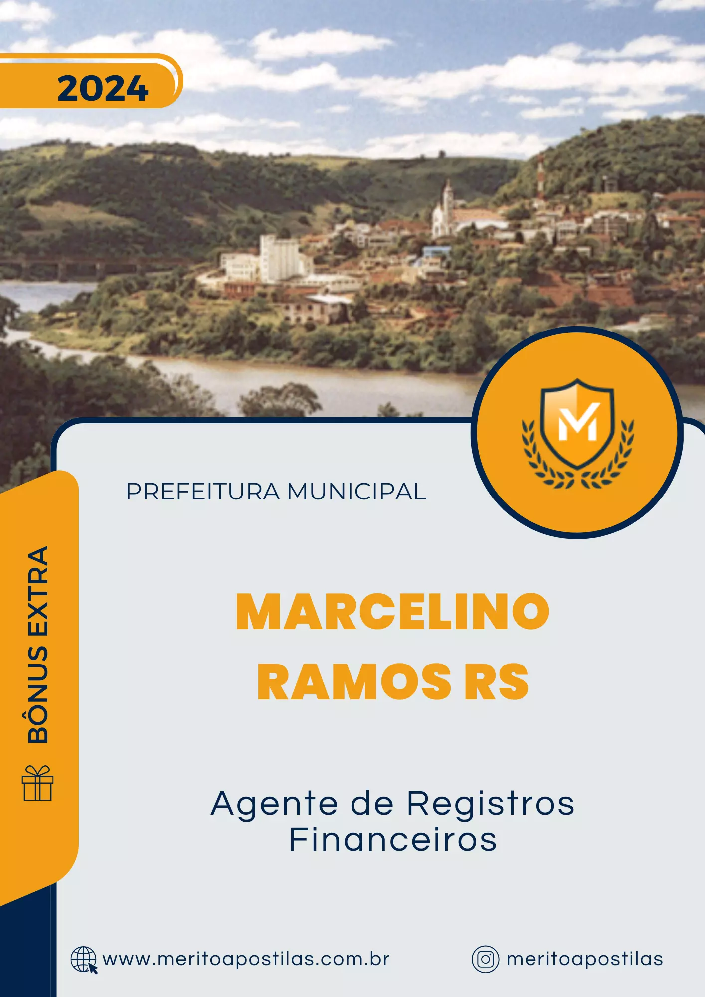 Apostila Agente de Registros Financeiros Prefeitura de Marcelino Ramos RS 2024