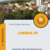 Apostila Agente de Saneamento Prefeitura de Lorena SP 2024