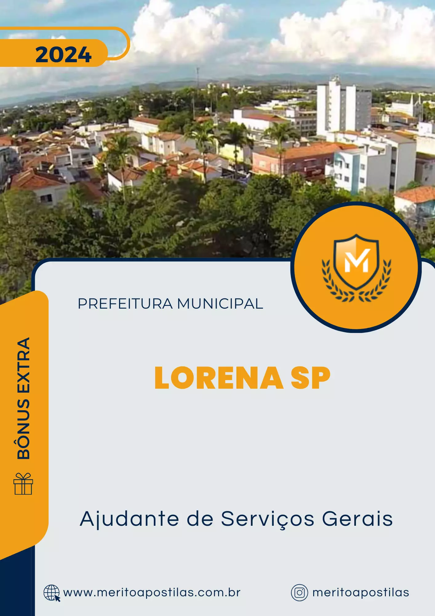 Apostila Ajudante de Serviços Gerais Prefeitura de Lorena SP 2024