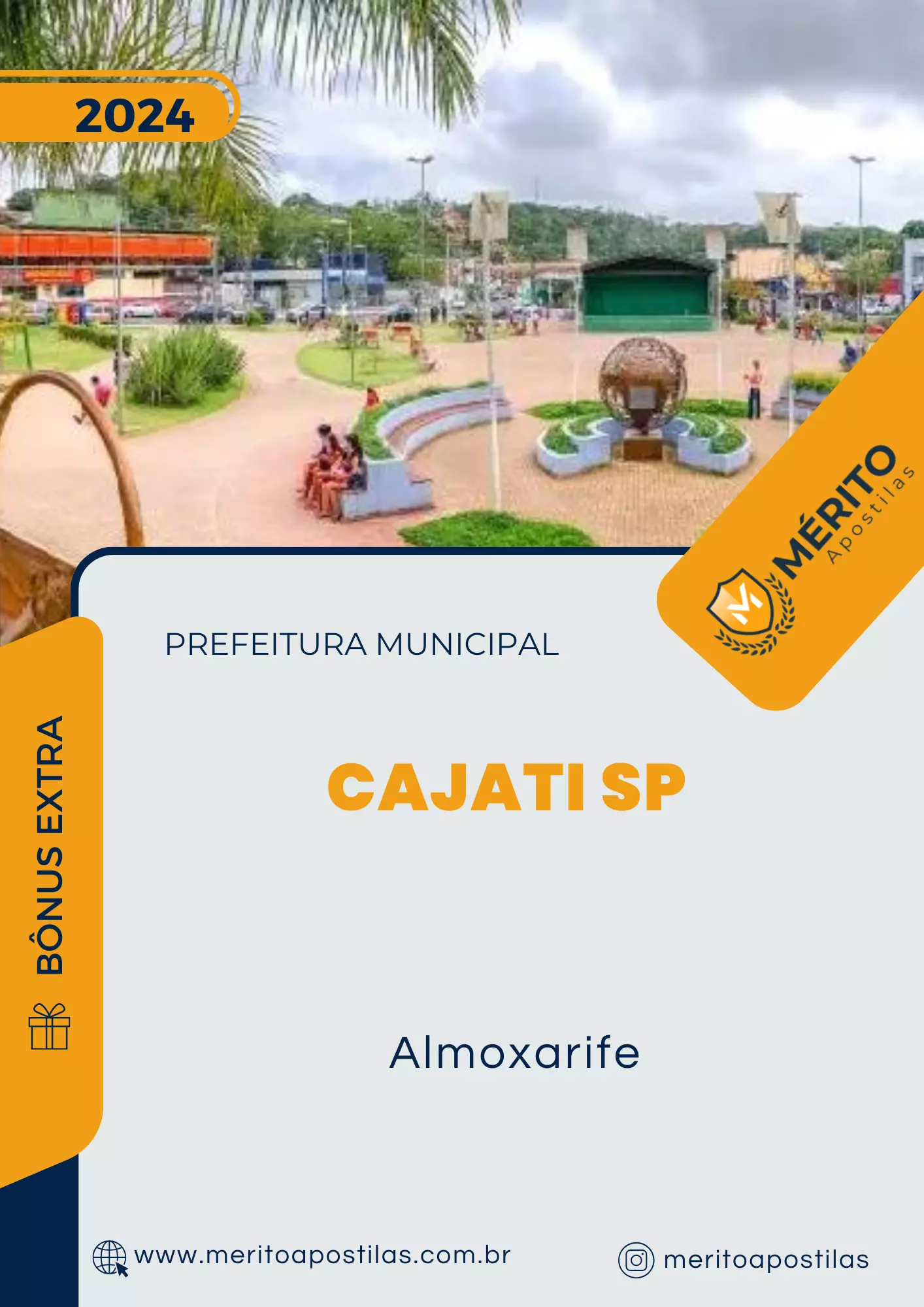 Apostila Almoxarife Prefeitura Cajati SP 2024