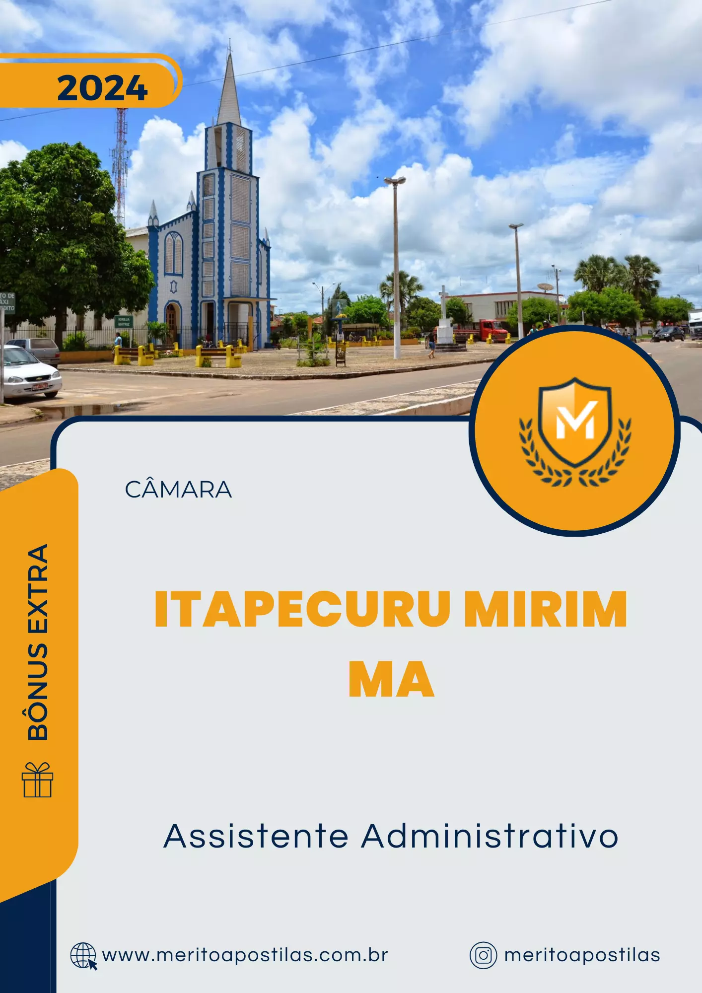 Apostila Assistente Administrativo Câmara de Itapecuru Mirim MA 2024