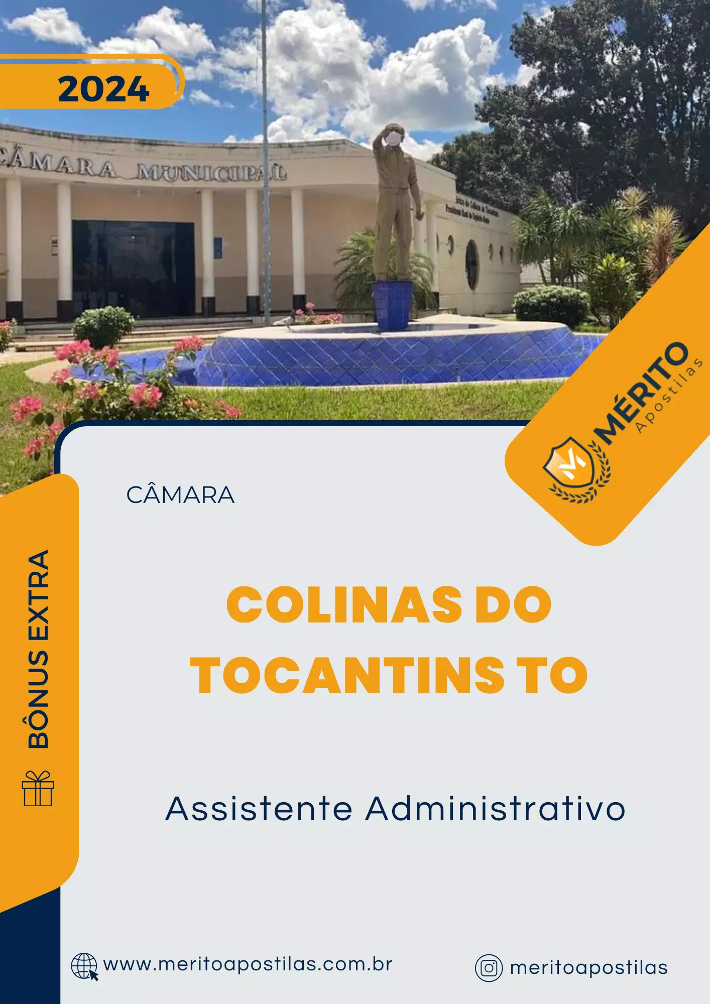 Apostila Assistente Administrativo Câmara de Colinas do Tocantins TO 2024