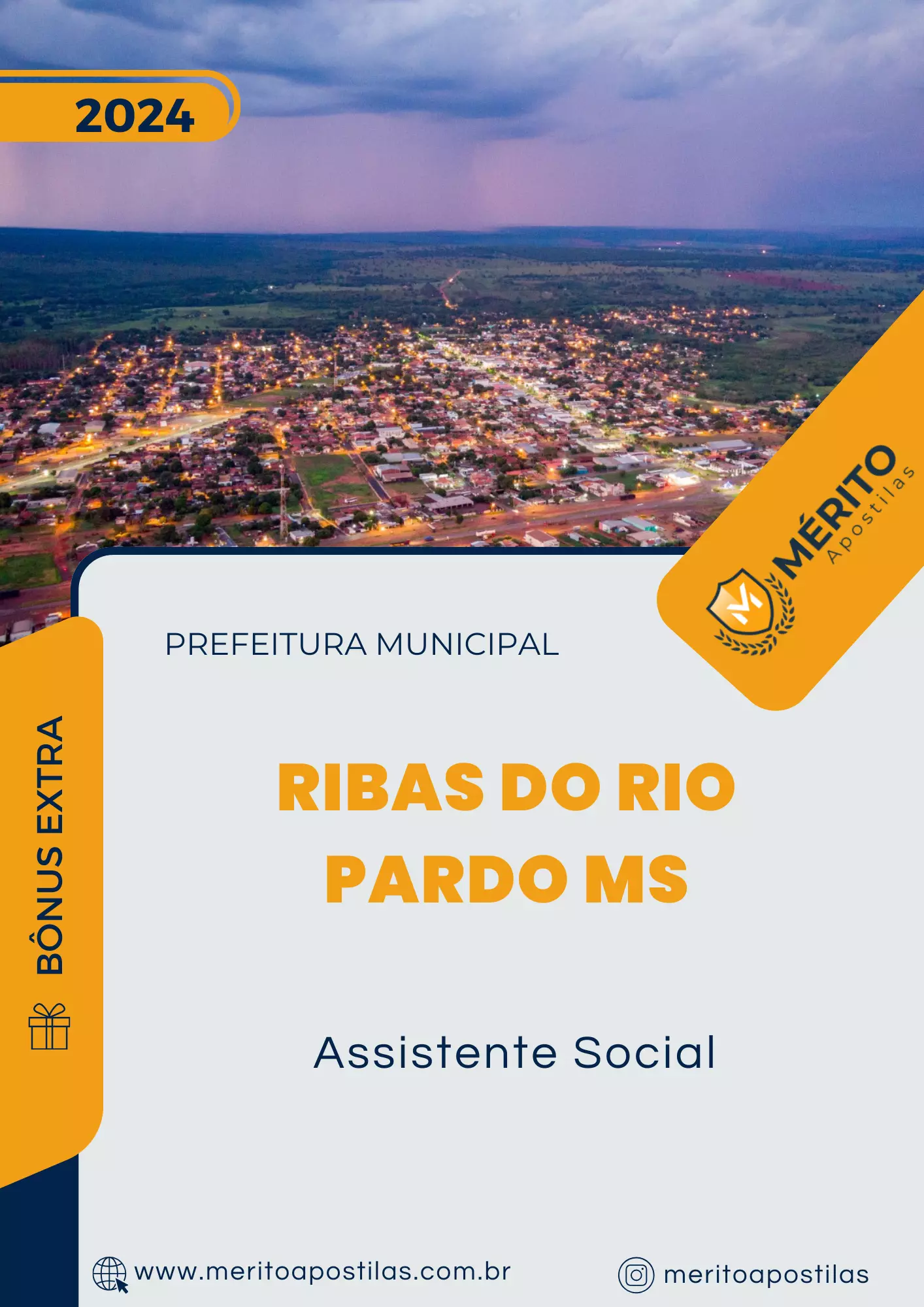 Apostila Assistente Social Prefeitura de Ribas do Rio Pardo MS 2024