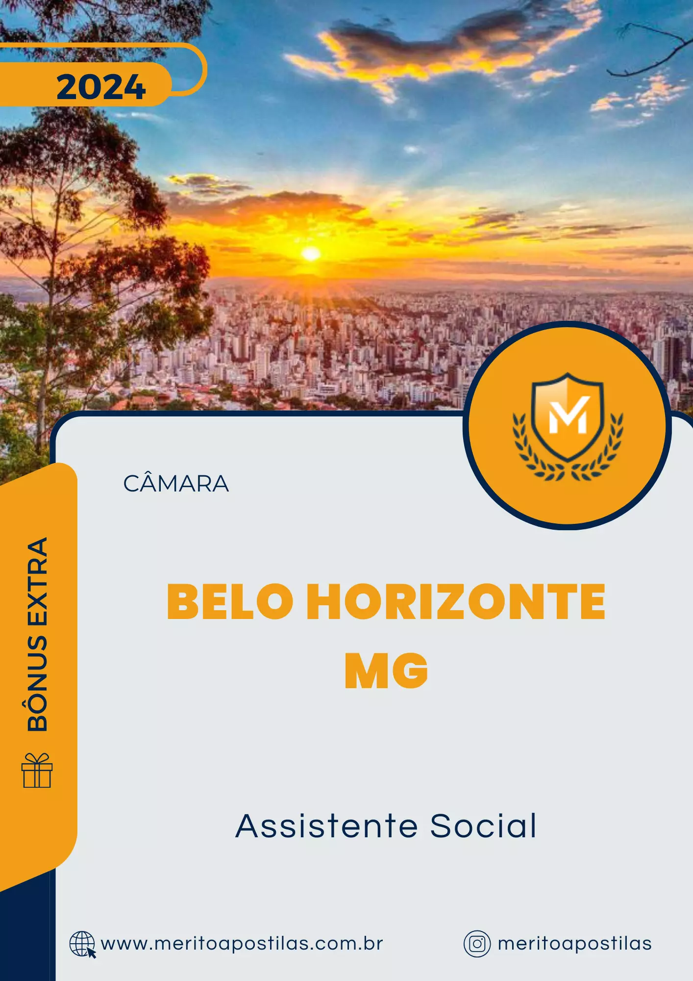 Apostila Assistente Social Câmara de Belo Horizonte MG 2024