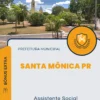 Apostila Assistente Social Prefeitura de Santa Mônica PR 2024