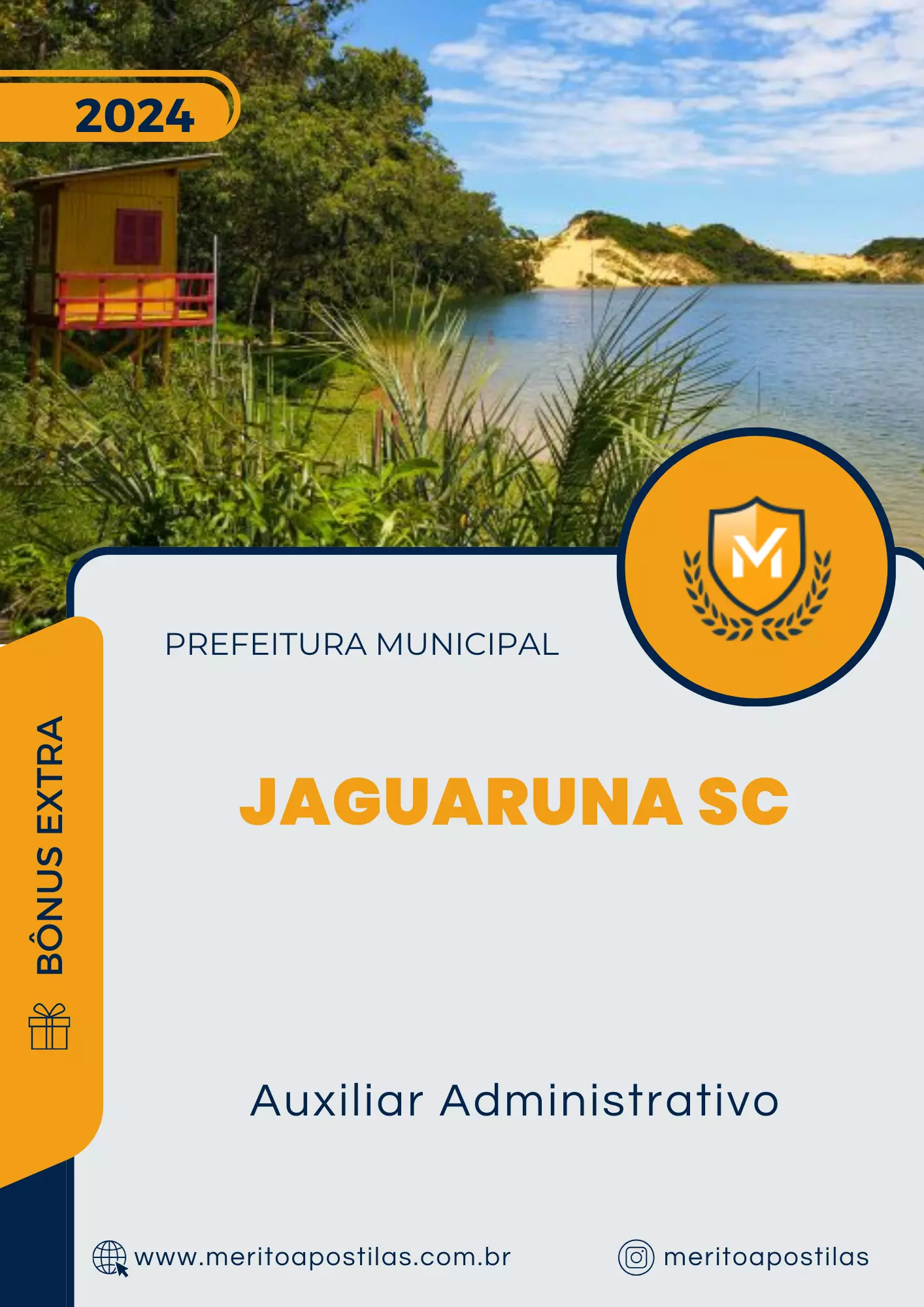Apostila Auxiliar Administrativo Prefeitura de Jaguaruna SC 2024