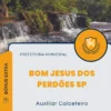 Apostila Auxiliar Calceteiro Prefeitura de Bom Jesus dos Perdões SP 2024